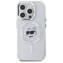 Kryt Karl Lagerfeld IML Metal CHOUPETTE Head iPhone 15 Pro