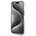 Kryt Karl Lagerfeld IML Choupette pro iPhone 15 - white