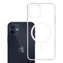 3mk Clear MagCase Kryt MagSafe iPhone 12/12 Pro - transparent