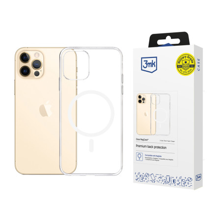 Kryt 3mk MagCase pro iPhone 12 Pro Max - transparentní