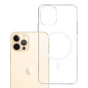 Kryt 3mk MagCase pro iPhone 12 Pro Max - transparentní