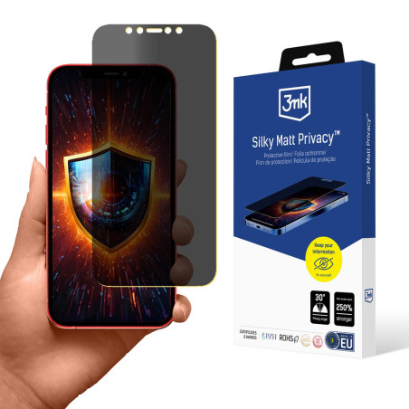 3mk Silky Matt Privacy pro iPhone 12 Pro (privacy filtr)