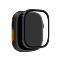 Ochranné sklo Puro s titanovým rámečkem pro Apple Watch Ultra –