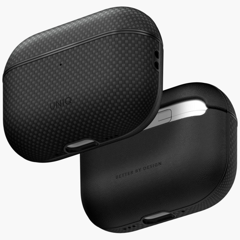 Kryt UNIQ KEVA PRIME pro AirPods Pro 3 - černá
