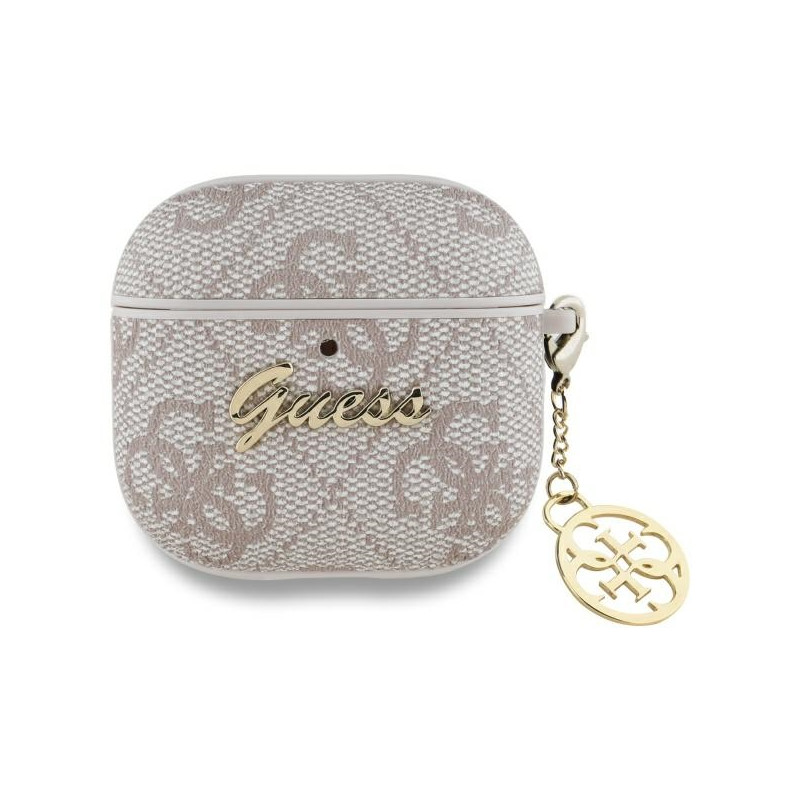 Kryt Guess GUA4G4GSMP pro AirPods 4 - růžová/pink