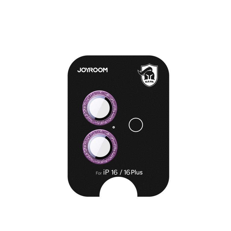 Ochranné sklo Joyroom JR-MSF0302 pro čočky iPhone 16/16 Plus - růžová