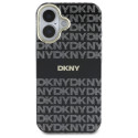 Kryt DKNY Repeat Texture Pattern pro iPhone 16 - černý