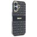 Kryt DKNY Repeat Texture Pattern pro iPhone 16 - černý