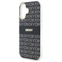 Kryt DKNY Repeat Texture Pattern pro iPhone 16 - černý