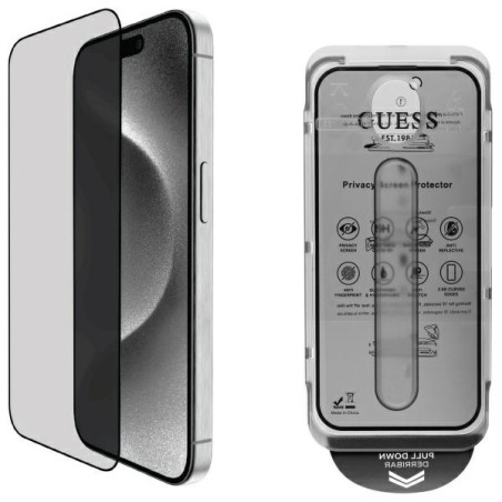 Ochranné sklo Guess Privacy 2.5D iPhone 16 Pro
