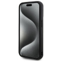 Kryt Karl Lagerfeld 3D Rubber Signature iPhone 15 Pro - černý