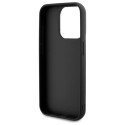 Kryt Karl Lagerfeld 3D Rubber Signature iPhone 15 Pro - černý