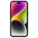 NILLKIN CamShield Pro Magnetic Ultra odolný MagSafe kryt s krytkou kamery pro iPhone 15, zelený