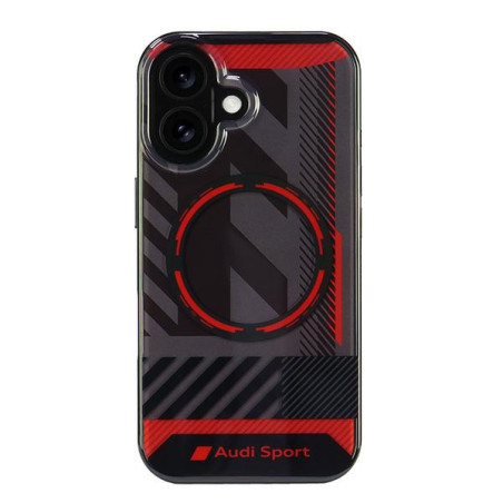 Kryt Audi IML Sport MagSafe iPhone 16 - černá