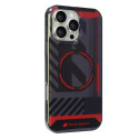 Kryt Audi IML SPORT MagSafe pro iPhone 16 Pro Max - černá/černá