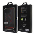 Kryt Audi IML SPORT MagSafe pro iPhone 16 Pro Max - černá/černá