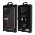Kryt Audi IML Sport MagSafe pro iPhone 16 Pro – černá/černá