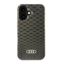 Kryt Audi IML Stitching Pattern pro iPhone 16 - black/black