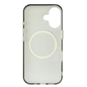 Kryt Audi IML Stitching Pattern pro iPhone 16 - black/black