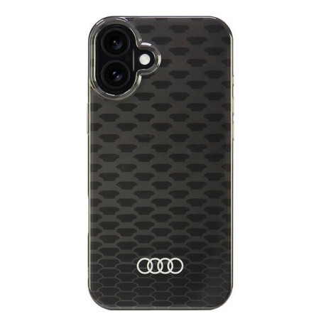 Kryt Audi IML STITCHING PATTERN MagSafe pro iPhone 16 Plus - černá