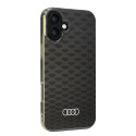 Kryt Audi IML STITCHING PATTERN MagSafe pro iPhone 16 Plus - černá