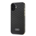 Kryt Audi IML STITCHING PATTERN MagSafe pro iPhone 16 Plus - černá