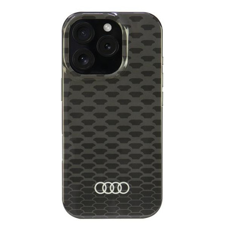 Kryt Audi IML Stitching Pattern pro iPhone 16 Pro - black