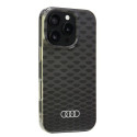 Kryt Audi IML Stitching Pattern pro iPhone 16 Pro - black