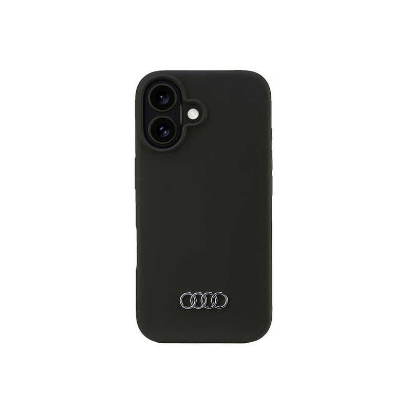 Kryt Audi iPhone 16 pro iPhone 16 6.1" - černá/černá