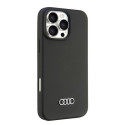 Kryt Audi pro iPhone 16 Pro Max – černá/černá