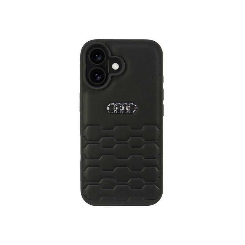 Kryt Audi AU-TPUPCIP16-GT pro iPhone 16 6.1" - černá/černá