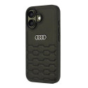 Kryt Audi AU-TPUPCIP16-GT pro iPhone 16 6,1" černá/černá