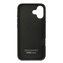 Kryt Audi Synthetic Leather AU-TPUPCIP16M-GT/D2-BK pro iPhone 16 Plus