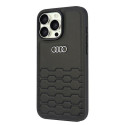 Kryt Audi AU-TPUPCIP16PM-GT/D2-BK pro iPhone 16 Pro Max black/black