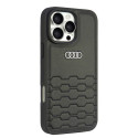 Kryt Audi AU-TPUPCIP16PM-GT/D2-BK pro iPhone 16 Pro Max black/black