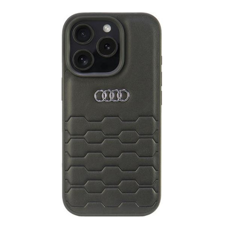Kryt Audi AU-TPUPCIP16P-GT pro iPhone 16 Pro - černá/černá