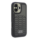 Kryt Audi SYNTHETIC LEATHER MagSafe iPhone 16 – černá