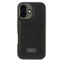 Kryt Audi MagSafe AU-TPUPCMIP16M-GT/D3-BK pro iPhone 16 Plus