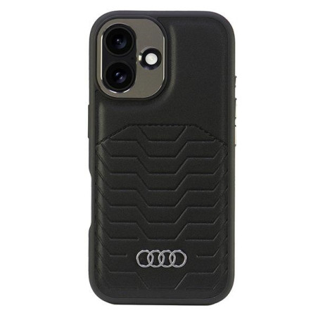 Kryt Audi MagSafe AU-TPUPCMIP16M-GT/D3-BK pro iPhone 16 Plus