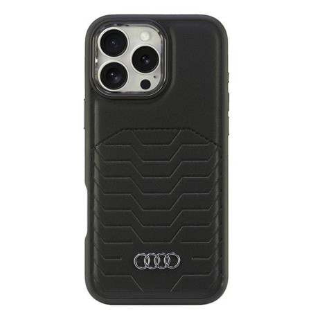 Kryt Audi Synthetic Leather MagSafe pro iPhone 16 Pro Max