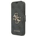 Kryt Guess 4G Big Metal Logo pro iPhone 13 Pro Max – šedá