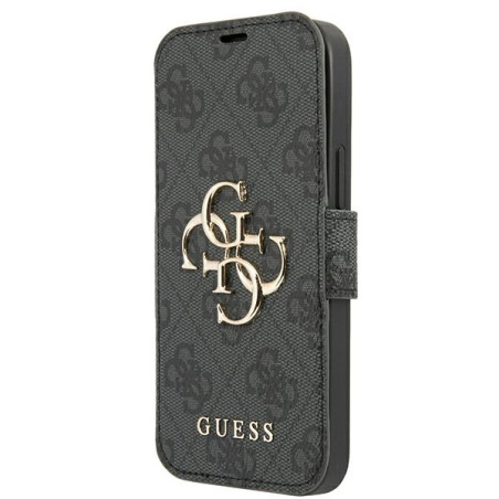 Kryt Guess 4G Big Metal Logo pro iPhone 13 Pro Max – šedá