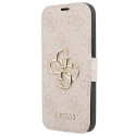 Kryt Guess 4G Big Metal Logo iPhone 13 Pro Max - pink