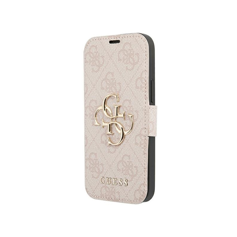 Kryt Guess 4G Big Metal Logo pro iPhone 13 Pro Max - pink/pink