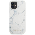 Kryt Guess Marble pro iPhone 12 mini - bílý