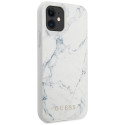 Kryt Guess Marble pro iPhone 12 mini - bílý