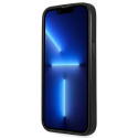 Kryt Guess SAFFIANO TRIANGLE LOGO iPhone 13 Pro Max stříbrná