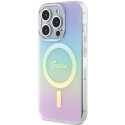 Kryt Guess GUHMP15XHITSU pro iPhone 15 Pro Max fialová
