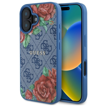 Kryt Guess GUHMP16SP4ROPEMCB pro iPhone 16 - MagSafe