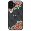 Kryt Guess GUHMP16SP4ROPEMCK pro iPhone 16 - black/black